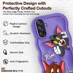 aestmo Back Cover for Samsung Galaxy M15 / F15 5G image 2