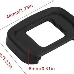 Techvik Set Of 2 Viewfinder Dk-30 Eyecup / DK30 Eye Rubber Cap for DSLR Nikon Z50/Z50 II Camera Eyecup image 3