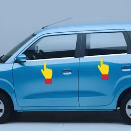 ad chrome NEW WAGON R WINDOW GARNISH FITS ONLY IN 2019 TO 2025 MODEL Chrome NA Wagon R D Side Garnish-picture-10