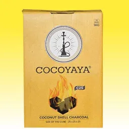 puff smart COCOYAYA COAL 1 KG Hookah Charcoals image 1
