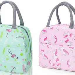 Thermal Cooler Tote Bag Picnic Organizer Storage Lunch Bag Waterproof Lunch Bag Messenger Bag-image-2