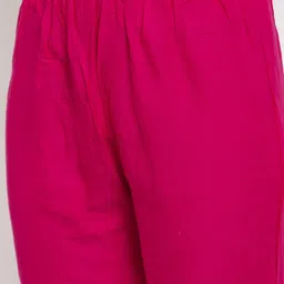 SOUNDARYA Mandarin Collar Beads and Stones Kurta With Trousers image 4