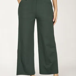 FUTURO Women Smart Loose Fit High-Rise Trousers-picture-29