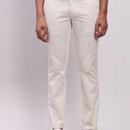 Parx Men Tapered Fit Low-Rise Trousers-picture-24