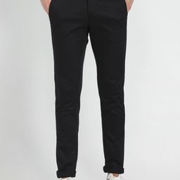 Arrow Sport Men Cotton Slim Fit Low-Rise Flat-Front Regular Trousers-picture-13