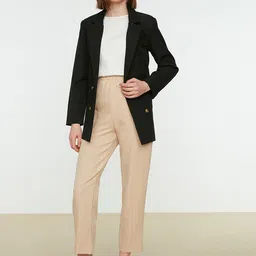 Trendyol Women Beige Trousers-image-89