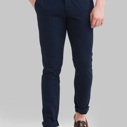 Parx Men Blue Tapered Fit Trouser-picture-16