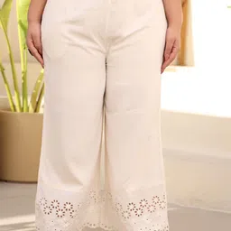 Juniper Women Plus Size Smart Mid-Rise Parallel Trousers-picture-18