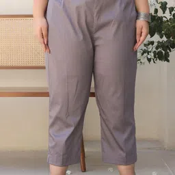 Juniper Women Plus Size Smart Mid-Rise Cropped Trousers-picture-19