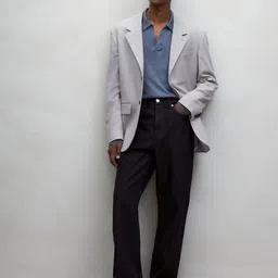 H&M Relaxed Fit 5-Pocket Twill Trousers-picture-16