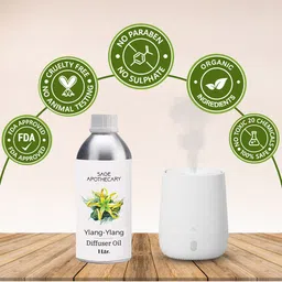 SAGE APOTHECARY Ylang Ylang Aroma Diffuser Oil 1000 ml-picture-22