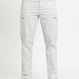 Banana Club Men Relaxed Slim Fit Cargos Trouser-image-5