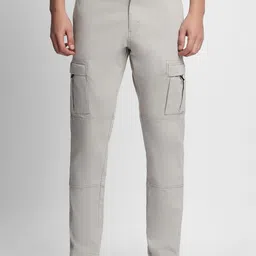 Dennis Lingo Men Mid-Rise Slim Fit Wrinkle Free Cargos-picture-19