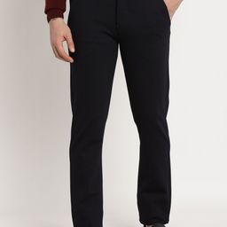 Turtle Men Relaxed Skinny Fit Trousers-picture-31