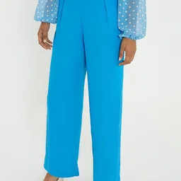 DOROTHY PERKINS Women Pleated Wide Leg Trousers-picture-24