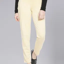 Dollar Missy Women Mid-Rise Relaxed Tapered Fit Wrinkle Free Trousers-image-41