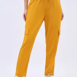 DressBerry Women Relaxed Straight Leg High-Rise Joggers Trousers-picture-20