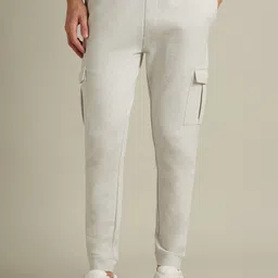 SIMON CARTER LONDON Men Slim fit Mid-Rise Joggers Trousers-picture-28