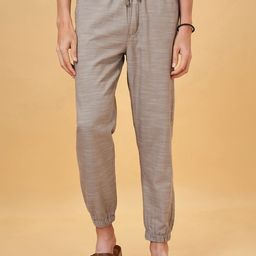 7 Alt by Pantaloons Men Mid-Rise Cotton Joggers Trousers-picture-26