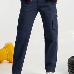Beyoung Men Original Mid-Rise Cotton Cargos Trouser-picture-26