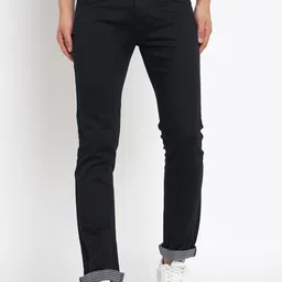Duke Men Slim Fit Regular Cotton Trousers-image-73