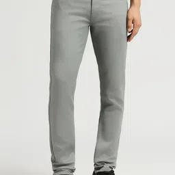 ROCKING SWAMY Men Smart Slim Fit Cotton Chinos Trousers-picture-27