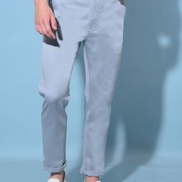Crimsoune Club Men Smart Slim Fit Chinos Trousers-picture-33