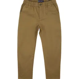 Allen Solly Junior Boys Slim Fit Chinos Trousers-picture-52