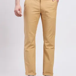 ColorPlus Men Slim Fit Chinos Trousers-image-75