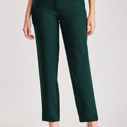 FableStreet Women Straight Fit Formal Trousers-picture-41
