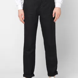 Red Flame Men Slim Fit Mid-Rise Line Trouser-picture-12