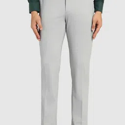 Blackberrys Men Slim Fit Formal Mid-Rise Trousers-picture-23
