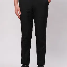 Park Avenue Slim Fit Mid-Rise Formal Trousers-picture-32