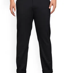 STUDIO NEXX Men Slim Fit Mid-Rise Trousers-picture-35