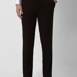 Peter England Elite Men Slim Fit Mid-Rise Formal Trouser-picture-42