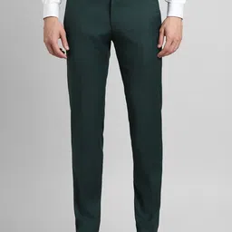 SIMON CARTER LONDON Men Mid-Rise Slim Fit Trousers-picture-37