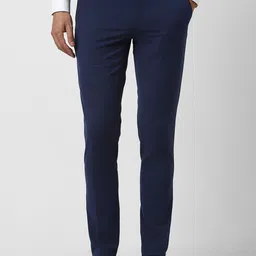 Van Heusen Men Ultra Slim Fit Mid-Rise Formal Trousers-picture-39