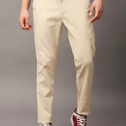 Thomas Scott Men Comfort Slim Fit Cotton Lycra Chinos-picture-48