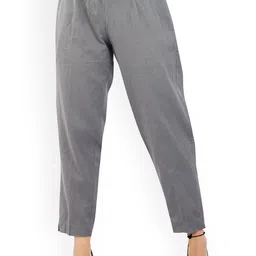 COTTON CULTURE Women Relaxed Trousers-image-33