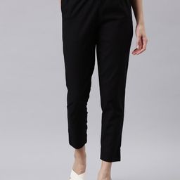 Go Colors Women Relaxed Trousers-image-85