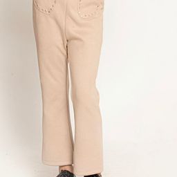 One Friday Girls Relaxed Flat-Front Slip-On Trousers-picture-23