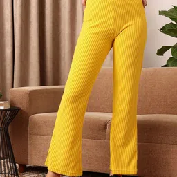 STREET 9 Women Relaxed Mid-Rise Bootcut Trousers-image-13