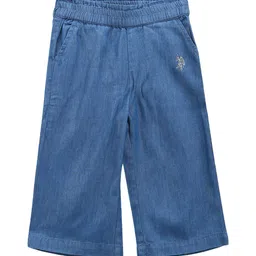 U.S. Polo Assn. Kids Girls Mid-Rise Classic Culottes Trousers-picture-29
