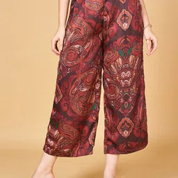 Honey by Pantaloons Women Ethnic Motifs Printed Culottes-image-1