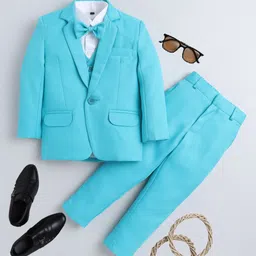 BAESD Boys Single-Breasted Five Piece Suit-image-36