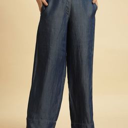 W Women Mid-Rise Loose Fit Trousers-picture-45