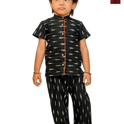 Tiny Bunnies Pack Of 2 Boys Printed Pure Cotton Shirt with Trousers-picture-15