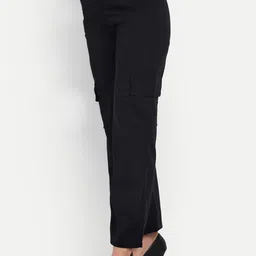 BROADSTAR Women Loose Fit High-Rise Regular Trousers-picture-26