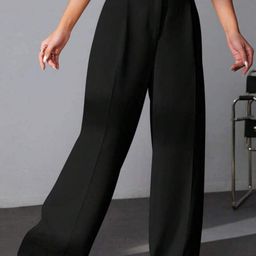 Next One Women Smart High-Rise Easy Wash Stretchable Trousers-picture-28