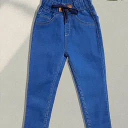 A-Okay Kids Embroidered Joggers Fit High-Rise Cotton Easy Wash Jeans-picture-24